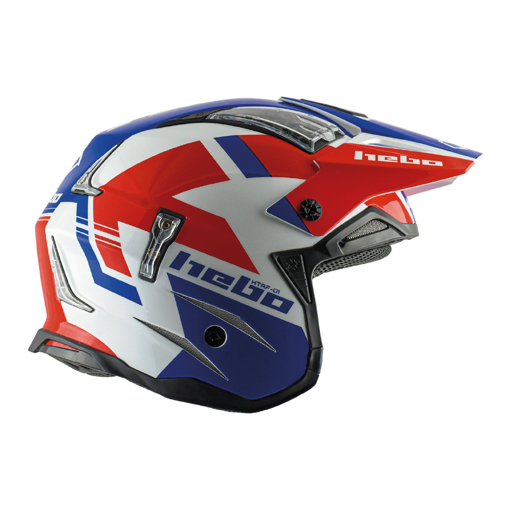 HELMET ZONE 4 BALANCE BLUE/RED/WHITE LARGE